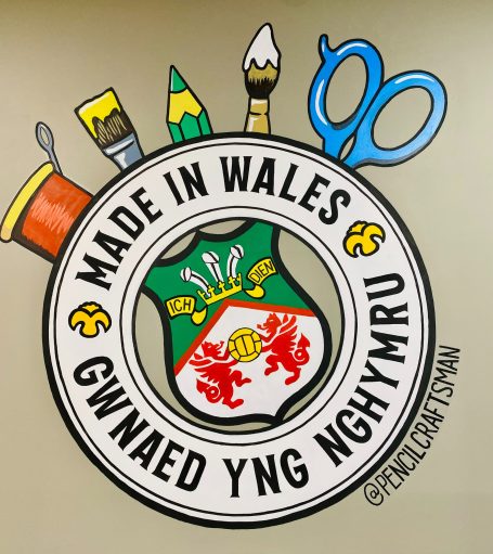 Made in Wales, By PencilCraftsman, Wrexham AFC Store